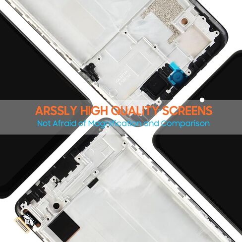 لشاشة Redmi Note 10 Pro 4G بديلة لشاشة Xiaomi Redmi Note 10 Pro LCD M2101K6R، M2101K6G محول رقمي لشاشة اللمس مجموعة كاملة مع أدوات إصلاح (أسود مع إطار) in Saudi Arabia