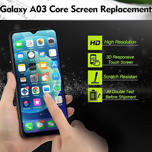 شاشة Ocolor لهاتف Samsung Galaxy A03 Core استبدال الشاشة لمجموعة Samsung A032 التي تعمل باللمس مع أدوات in Kuwait