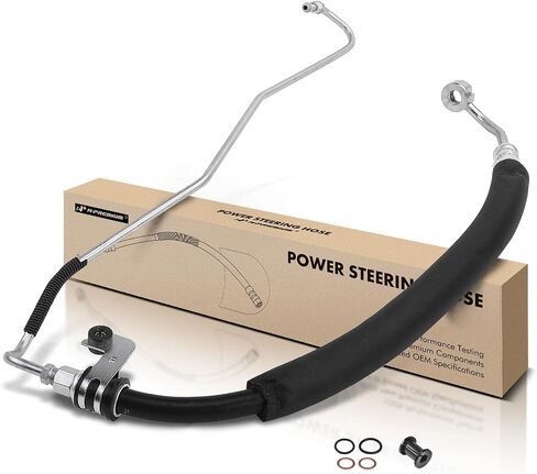 مجموعة خرطوم خط الضغط لخرطوم التوجيه المعزز A-Premium متوافقة مع مضخة كوبيه Hyundai Tiburon 2003-2008 V6 2.7L كوبيه إلى الرف in Saudi Arabia