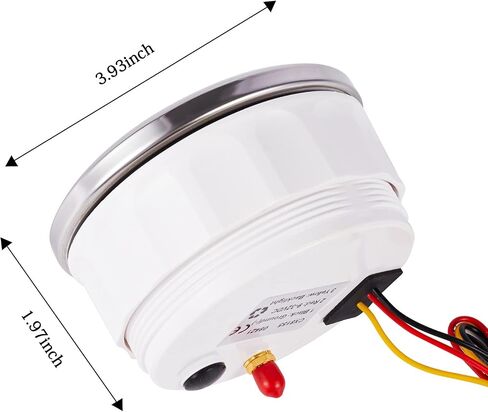 GPS Speedometer Odometer Black Waterproof, Speedometer for Car Boat Motorcycle fit 9-32V 85mm (140/220-7Color) in Saudi Arabia