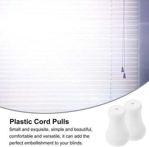 40 Pcs Shutter Knob Blind Cord Safety Blinds Cord Holder Window Blind Cord Knobs Blind Cord Winder Blind Pull Cord Knobs Plastic Pull Cord End Window Curtain Crafts Blind Cord Pull in Kuwait