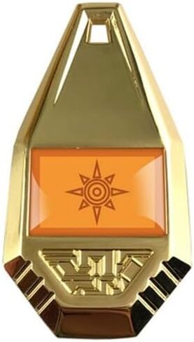 Digital Monster Crest Necklace - Crest of Courage Friendship Hope Love Light Metal Pendant Cosplay Prop Collection Gift in Saudi Arabia