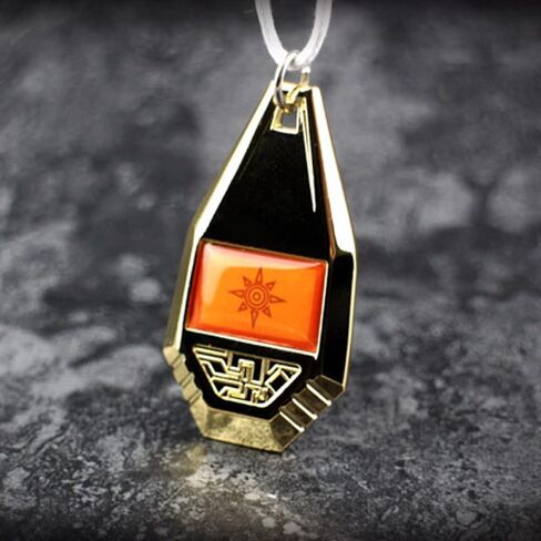 Digital Monster Crest Necklace - Crest of Courage Friendship Hope Love Light Metal Pendant Cosplay Prop Collection Gift in Saudi Arabia