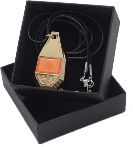 Digital Monster Crest Necklace - Crest of Courage Friendship Hope Love Light Metal Pendant Cosplay Prop Collection Gift in Saudi Arabia