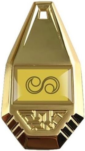 Digital Monster Crest Necklace - Crest of Courage Friendship Hope Love Light Metal Pendant Cosplay Prop Collection Gift in Saudi Arabia