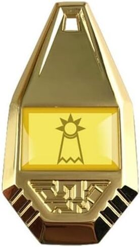 Digital Monster Crest Necklace - Crest of Courage Friendship Hope Love Light Metal Pendant Cosplay Prop Collection Gift in Saudi Arabia