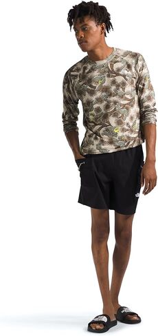 شورت بحزام من THE NORTH FACE للرجال من الفئة V Pathfinder، أسود TNF، X-Large عادي in Saudi Arabia