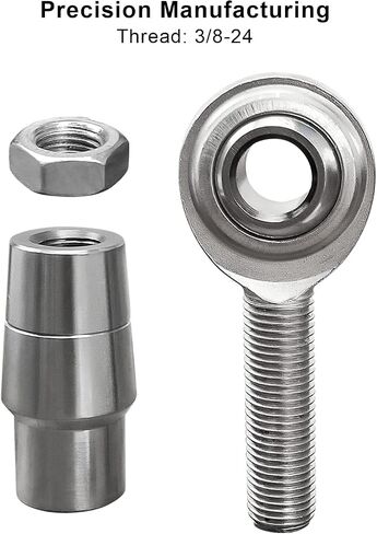3/8 x 3/8-24 Heim Joints Rod End Kit, 058 Bungs Panhard Bar Kit Left and Right Hand, 1 Set in Saudi Arabia