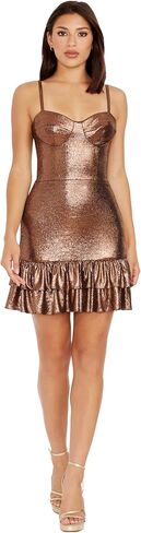 Dress the Population Women's Arden Fit and Flare Mini Dress in Saudi Arabia