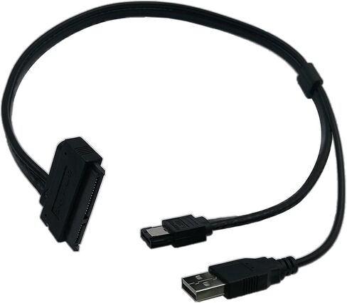 zdyCGTime 2.5 "محرك الأقراص الصلبة SATA 22Pin إلى محول كابل بيانات eSATA USB بالطاقة in Kuwait