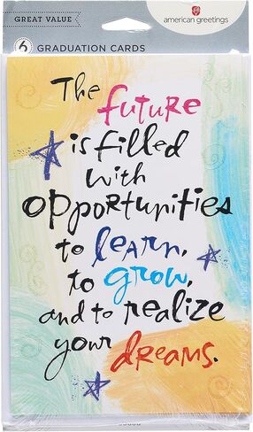 American Greetings Graduation Card (Realize your Dreams) in Saudi Arabia