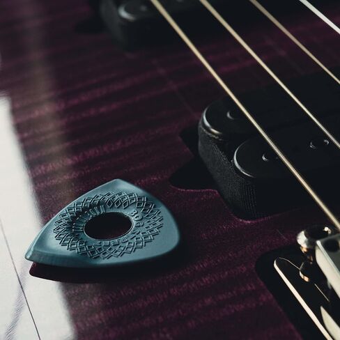 Bog Street AXE BLADE Guitar Picks, Heavy, Ergonomic Guitar Accessories, Grey (6-Pack) in Saudi Arabia