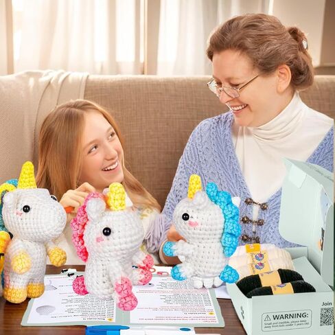 LWYBFBSBS Crochet Kit for Beginners - Complete DIY Crochet Kit for Kids and Adults - Easy and Fun Crochet for Beginners kit for Creative Crafting in Saudi Arabia