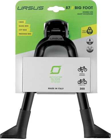 URSUS 87 Big Foot - Double Leg Alloy Kickstand,Black in Saudi Arabia