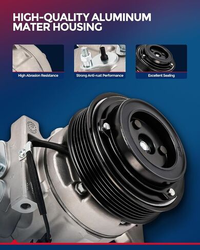 ضاغط مكيف هواء KAX مع قابض، 68436 بديل لإنفينيتي FX35 2003 2004 2005 2006 2007 2008 V6 3.5L, G35 2003-2007 V6 3.5L in Kuwait