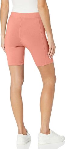 Monrow Women's Biker Shorts, High Waisted with Side Pocket, for Active Workouts from Yoga to Running in Saudi Arabia