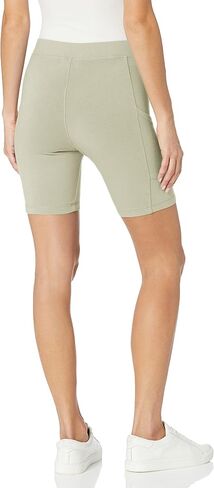 Monrow Women's Biker Shorts, High Waisted with Side Pocket, for Active Workouts from Yoga to Running in Saudi Arabia