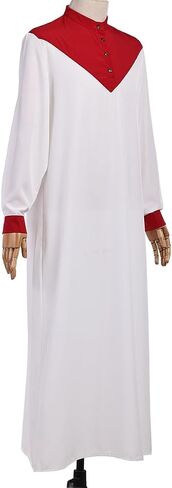 Middle East Arabic Mens Robes Muslim Kaftan Clothing Long Sleeve Patchwork Coloured Thobe in Saudi Arabia