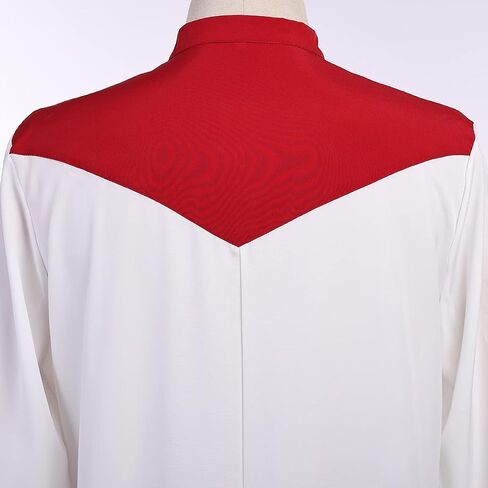 Middle East Arabic Mens Robes Muslim Kaftan Clothing Long Sleeve Patchwork Coloured Thobe in Saudi Arabia
