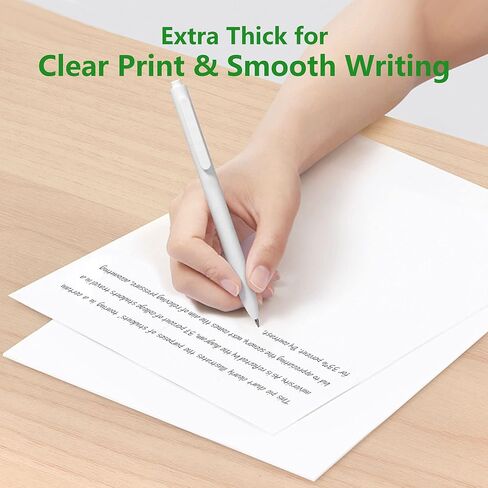 ورق حراري مباشر A4 للطابعة الحرارية المحمولة Terrime A4، ورق لف مقاس 8.27 × 11.69 بوصة، خالي من مادة BPA، 50 ورقة/لفة (عبوتان) in Kuwait