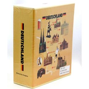 Germany Embossed Photo Album 200 Photos / 4x6 New