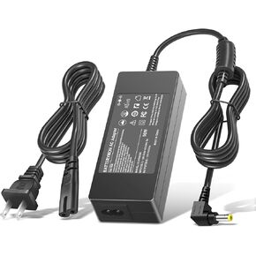 19V Monitor Power Adapter Cord for Asus VG278Q VG278 VG279 VG279Q VG245H VG245 VG248QE VX248 VX248H VX228 VX228H VX279H MX239H MX279H LS246H LCD, Asus 27'' 24'' 23'' 22'' Gaming Monitor Charger