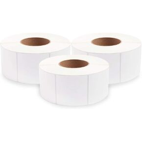 enKo [3 Rolls, 1500 Labels] 3 x 3 inches Direct Thermal Labels, FBA Stickers, FNSKU Labels Compatible for Zebra/Eltron