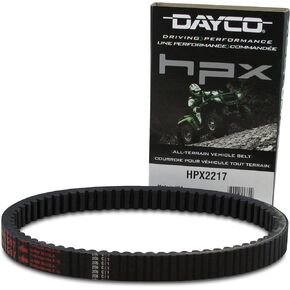 حزام محرك Dayco HPX2217 HPX عالي الأداء Extreme ATV/UTV، أسود