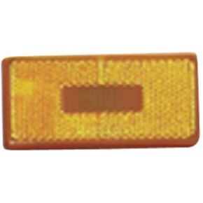 Fasteners Unlimited 89-181A Amber Rectangular Replacement Lens