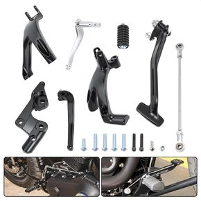 مجموعة روابط أوتاد التحكم الأمامية مناسبة - مجموعة كاملة للراحة والتحكم تناسب 2018-2023 Harley Softail Street Bob Low Rider FXLRS FXST FXBB FXLR in Kuwait