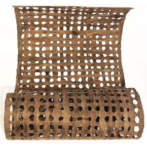 ورق Amate Bark مقاس XL بني مقاس 38 بوصة × 16 بوصة (96 سم × 40 سم)، يستخدم في المشروعات التي تصنعها بنفسك: فن الحائط، وظلال المصابيح، والأثاث المعاد تدويره وإعادة استخدامه، وملمس الحائط in Kuwait