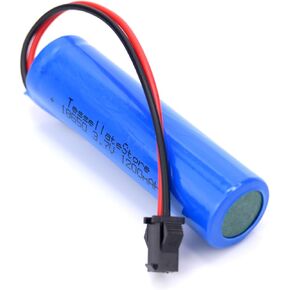 3.7V - Li-Ion - 1200mAh - SM-2P - Rechargeable Battery Charger (1 Battery + 1 Charger) 4.44-Watt-Hours Remote Control Cars