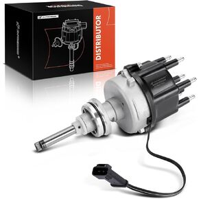 A-Premium Ignition Distributor with Cap and Rotor Compatible with Dodge Ram 1500 1998-2001, Ram 1500 Van 1999-2003, Ram 2500 Van 2001, Durango 1998-1999, Dakota 1998-2003, B1500 1998, 3.9L