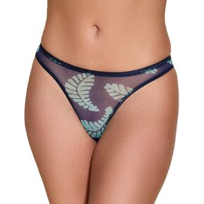 Cosabella Women's Soire Confidence Printed Classic Low Rise Thong