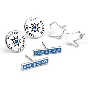 Official Harry Potter Ravenclaw Set of 3 Stud Earrings