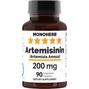 Artemisinin (Artemisia Annua) (from Sweet Wormwood) 200 mg 90 Capsules
