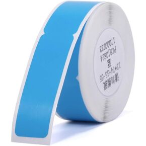 Label Maker Tape NIIMBOT D11 Cable Label Print Paper 0.5"*4.3" Standard Laminated Office Labeling Tape Replacement for D11 Handheld Label Machine Waterproof Tear Proof 1 Roll 65 Pcs Cable（White） in Kuwait