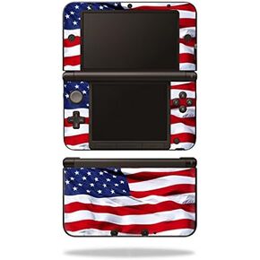 MightySkins Skin Compatible with Nintendo 3DS XL - American Flag | Protective, Durable, and Unique Vinyl Decal wrap Cover | Easy to Apply, Remove, and Change Styles | Made in The USA
