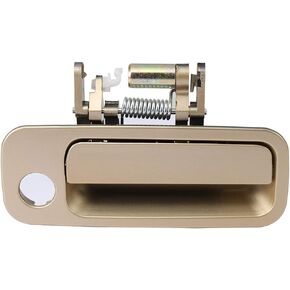 OCPTY Door Handle Exterior Front Passenger Right Side Replacement fit 1997-2001 for Camry Inside Door Handle Golden