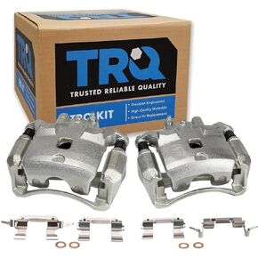 TRQ Front Brake Caliper Set Fits 2007-2019 Nissan Sentra