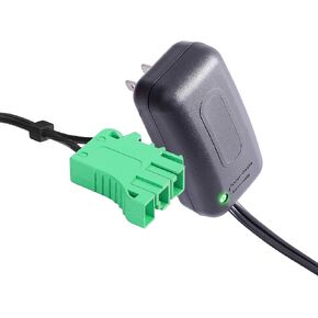 6 Volt Battery Charger for Peg-Perego, 6V Charger Works with Peg-Perego Santa Fe Train John Deere Mini Power Ducati Desmosedici John Deere Farm Small Tractor Powered Ride On Car Replaement Power