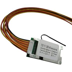 1Pcs 10S 30A 36V Li-ion Cell 18650 Battery Protection BMS PCB Board with Balance Function for Motorcycle Scooter Protection Board