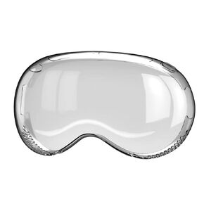 ANNGELAS Clear Designed for Vision Pro Case,Crystal Transparent Soft Slim TPU Screen Protective Cover for Vision Pro VR Glasses (Black) in Kuwait
