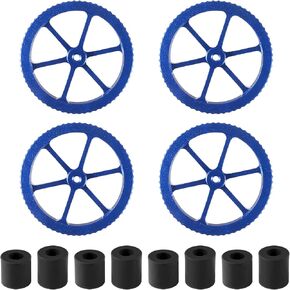 مجموعة ترقية Ender 3 Springs 4 قطع من صامولة تسوية اليد المصنوعة من الألومنيوم الأحمر + 5 قطع من عمود تسوية السيليكون الساخن + 4 قطع زنبركات ومسامير 20 مم للطابعة ثلاثية الأبعاد Ender 3/3 Pro/3v2