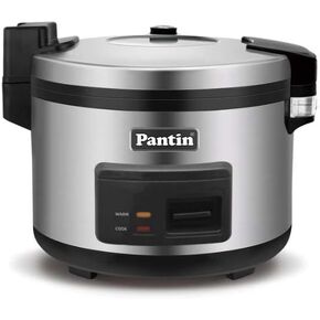 PANTIN® 35 CUPS COMMERCIAL LARGE CAPACITY ELECTRIC RICE COOKER & WARMER TURNS 35 CUPS UNCOOKED RICE INTO 70 CUPS COOKED RICE (1500W-120V/60HZ) - ETL CERTIFIED