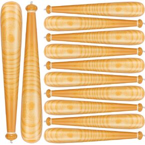 durony 12 Pack Baseball Bat Inflates 29.5 Inch Inflatable Baseball Bat Inflatable Baseball Party Supplies for Sports Carnival Birthday Party Favors Decorations Prizes