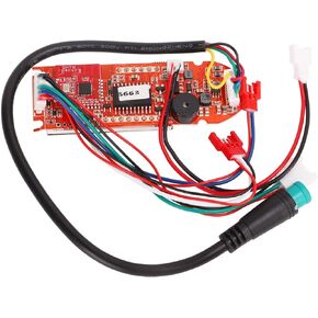 Electric Scooter Circuit Board, Electric Scooter Dashboard PCB Scooter Replacement Bluetooth Circuit Board with Clear Data Display for Outdoor Riding