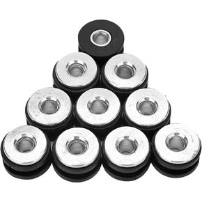 Motorcycle Grommet Kit, 10Pcs Rubber Grommets Bolt Accessories Kit Replacement for Fairing Cowling