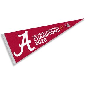 Alabama Crimson Tide College Football Playoff Champions Pennant Flag