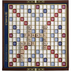 WS Game Company Scrabble Deluxe Travel Edition, 2 to 4 players